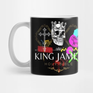 King James Holy Bible Crown Mug
